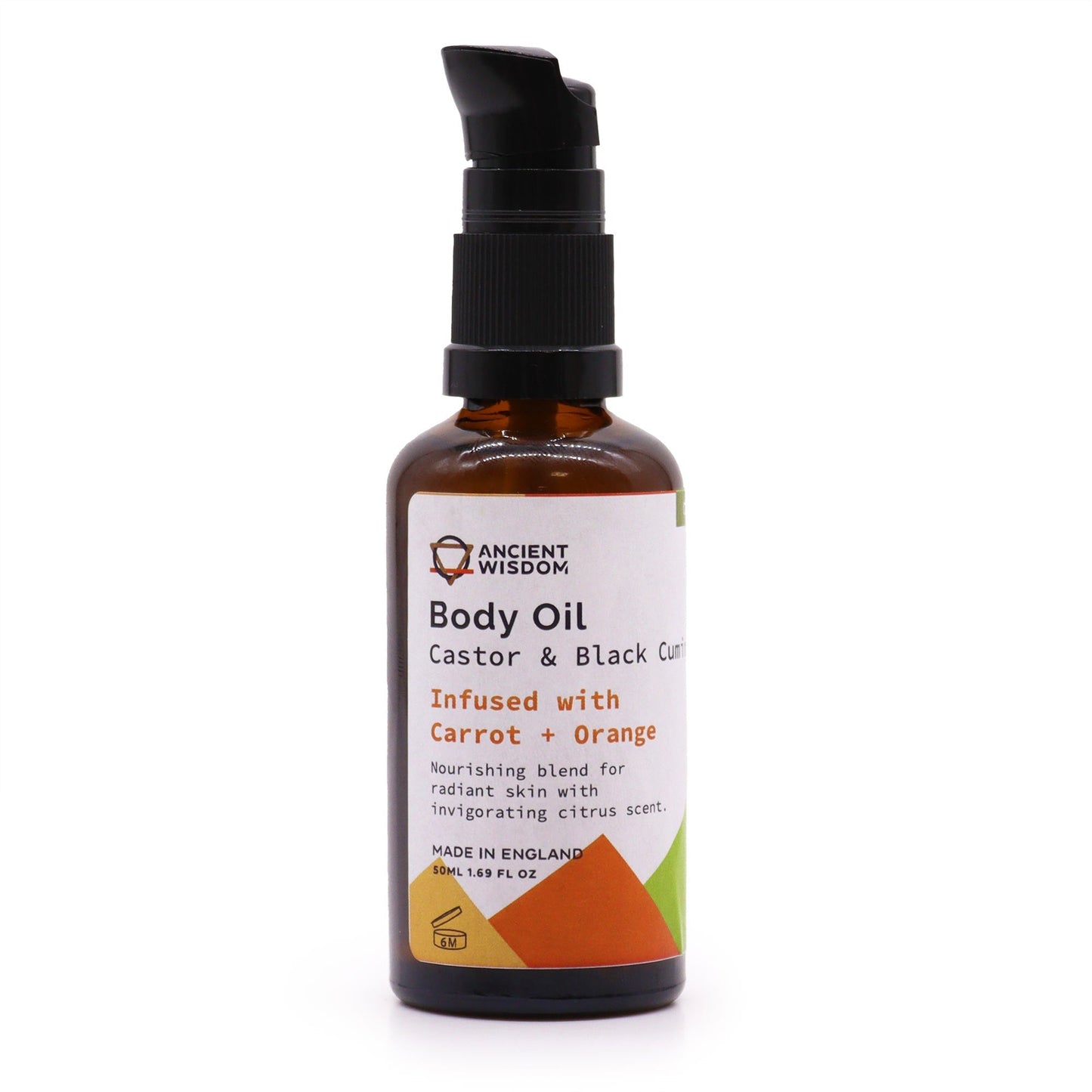 Organic Body Oil 50ml - Carrot & Orange - fyfy7