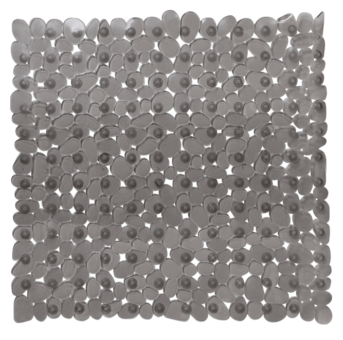 GREY STONE SHOWER MAT - fyfy7