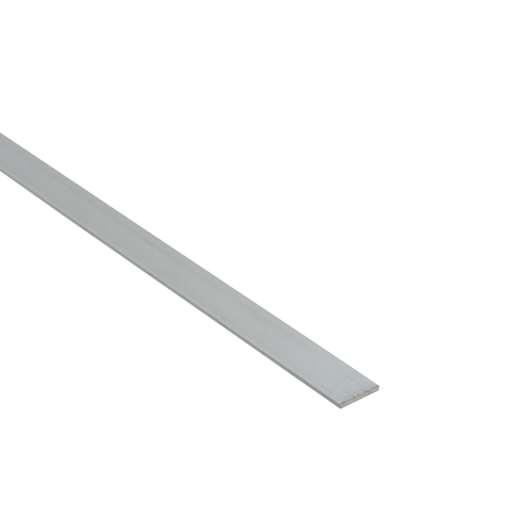 POFILO PIATTO IN ALLUMINIO ANODIZZATO 20X2MM 2,5M OPACO - fyfy7